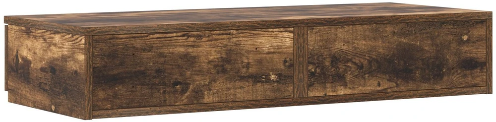 Lovos stalčiai Rūkyta ąžuolas 100 x 36,5 x 16,5 cm