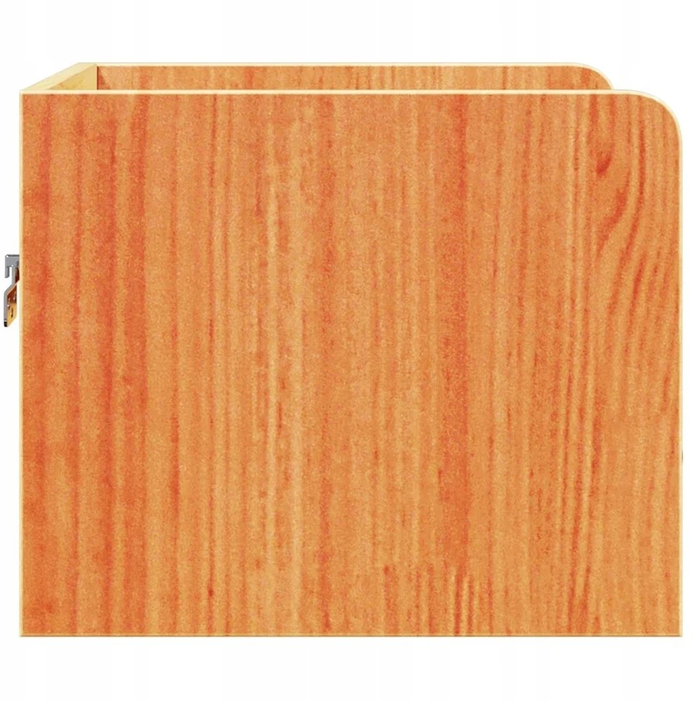 Naktinis staliukas 2 pcs Vaško ruda 38 x 36 x 29,5 cm