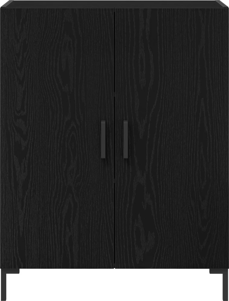 Kabalas Juodas ąžuolas 69,5 x 34 x 90 cm Apdirbta mediena
