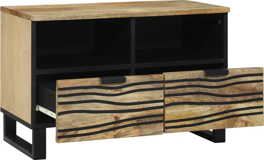 TV staliukas TV vienetai 70 x 33 x 46 cm Ruda Apdirbta mediena