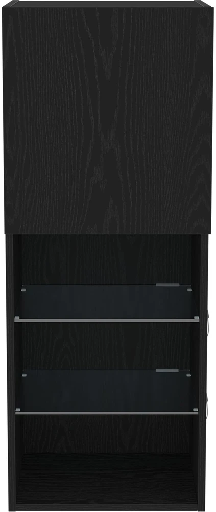 TV staliukas TV spintelių komplektas 40,5 x 30 x 102 cm Juodas ąžuolas
