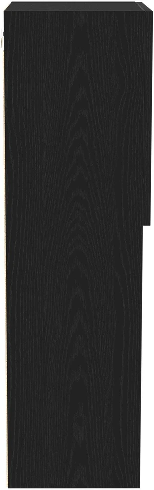 TV staliukas TV spintelių komplektas 40,5 x 30 x 102 cm Juodas ąžuolas