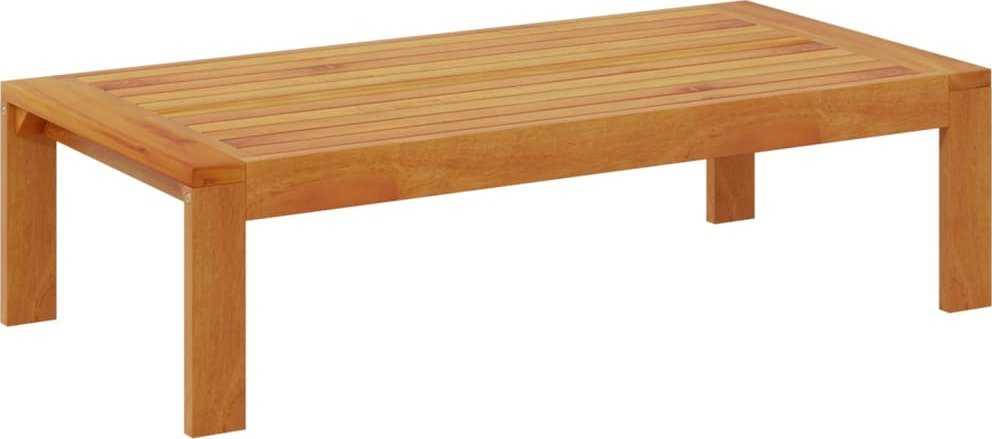 Sodo stalas, 100x50x27cm, akacijos medienos masyvas