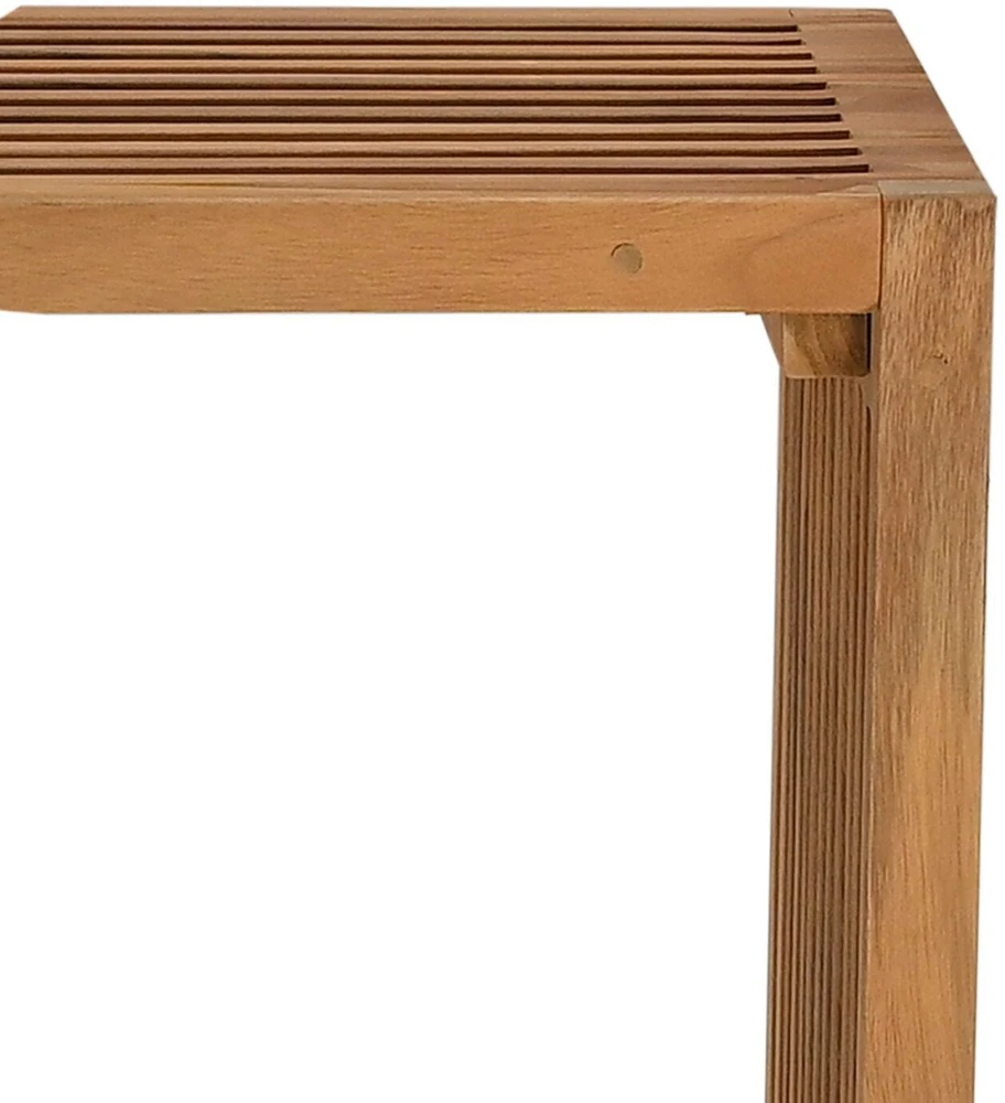 Sodo šoninis stalas Ruda 50 x 32,5 x 35 cm Kieto teka medžio