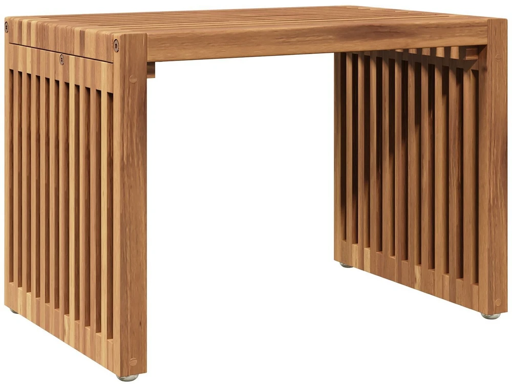 Sodo šoninis stalas Ruda 50 x 32,5 x 35 cm Kieto teka medžio