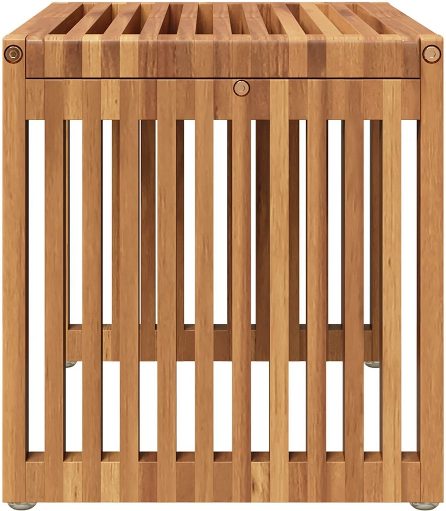Sodo šoninis stalas Ruda 50 x 32,5 x 35 cm Kieto teka medžio