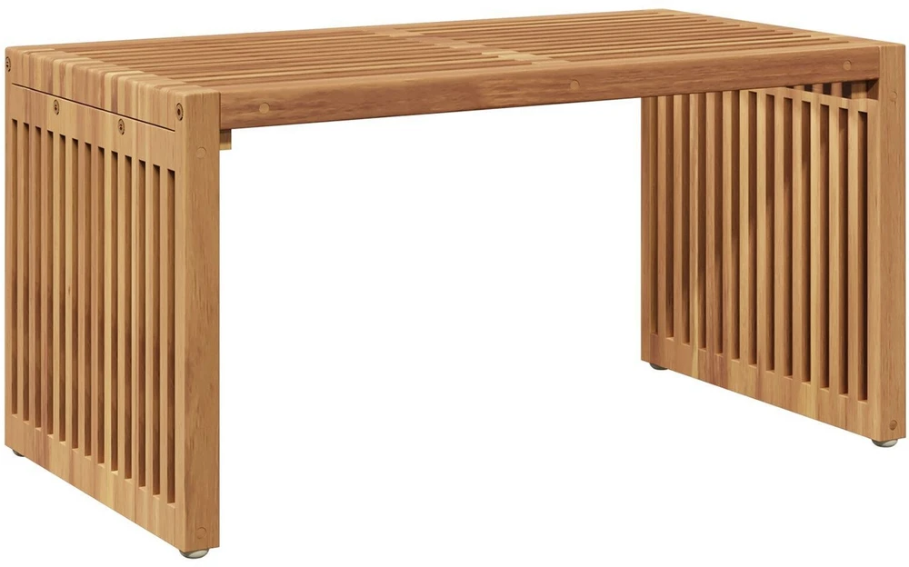 Sodo šoninis stalas Ruda 70 x 37,5 x 35,5 cm Kieto teka medžio
