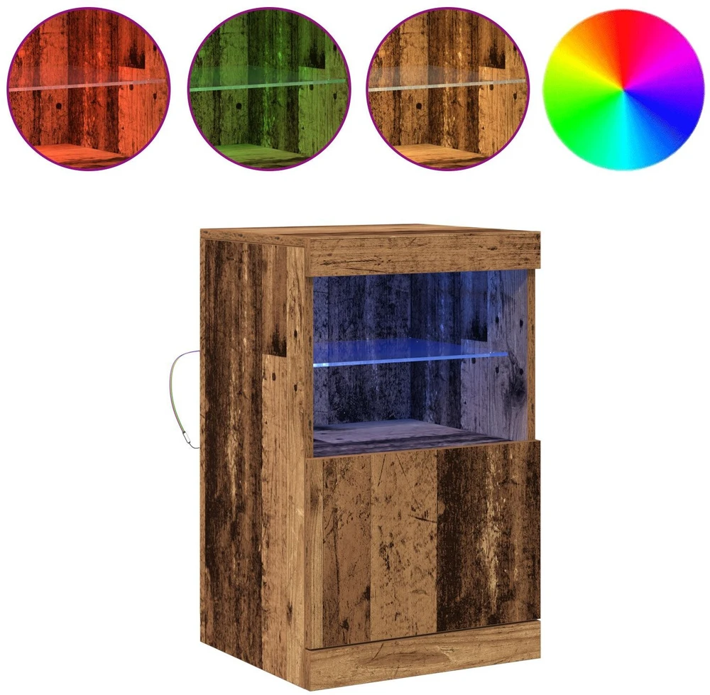 LED Bufetas Senas medis 41 x 37 x 67 cm Apdirbta mediena