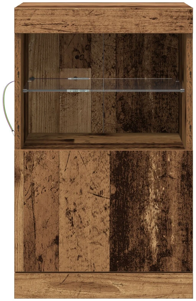 LED Bufetas Senas medis 41 x 37 x 67 cm Apdirbta mediena