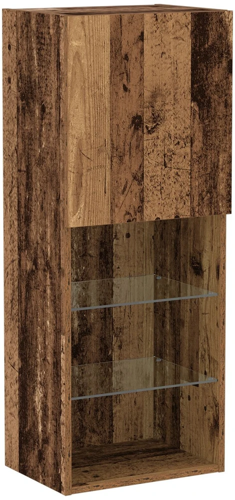 TV staliukas TV spintelių komplektas 40,5 x 30 x 102 cm Senas medis