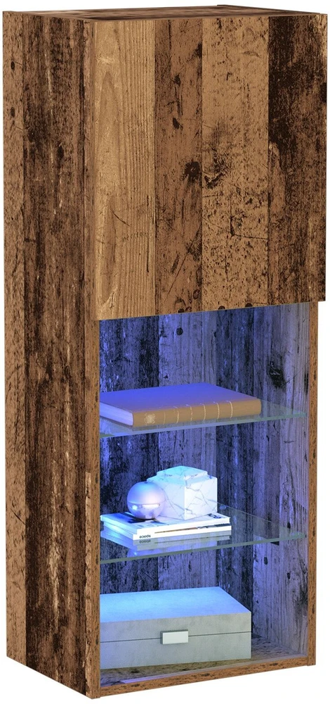 TV staliukas TV spintelių komplektas 40,5 x 30 x 102 cm Senas medis