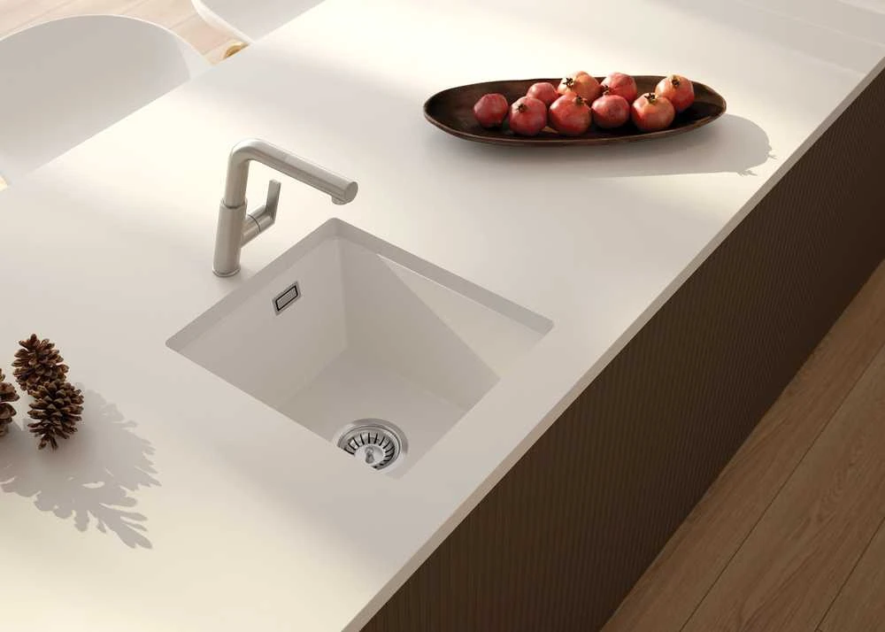 Virtuvinis maišytuvas Deante Silia su ištraukiamu snapeliu BQS_F73M, Brushed steel