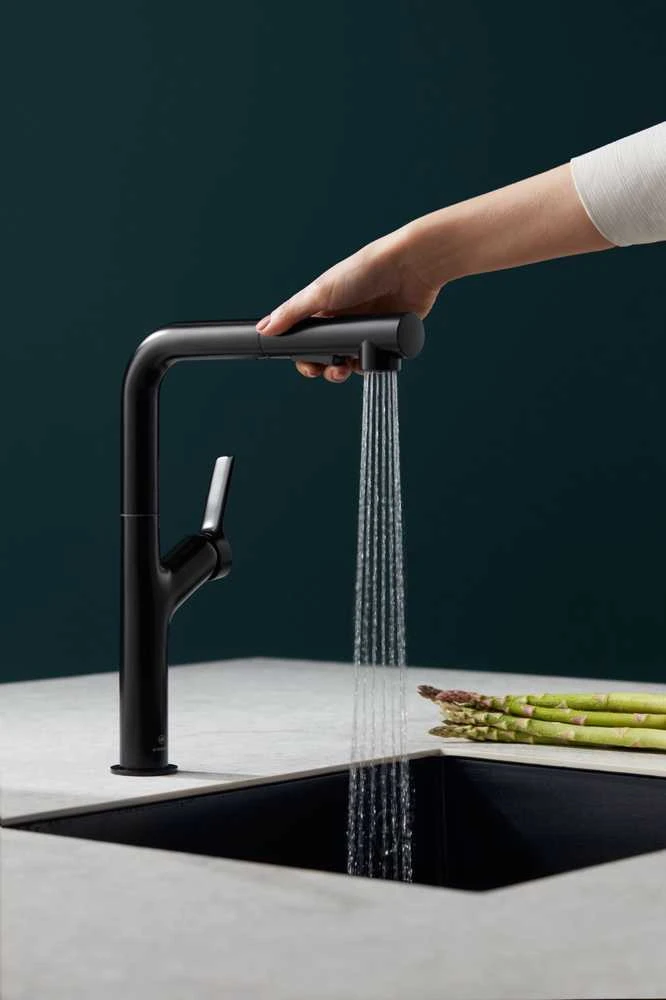 Virtuvinis maišytuvas KFA Duero Design stovi juoda (6623-220-81)
