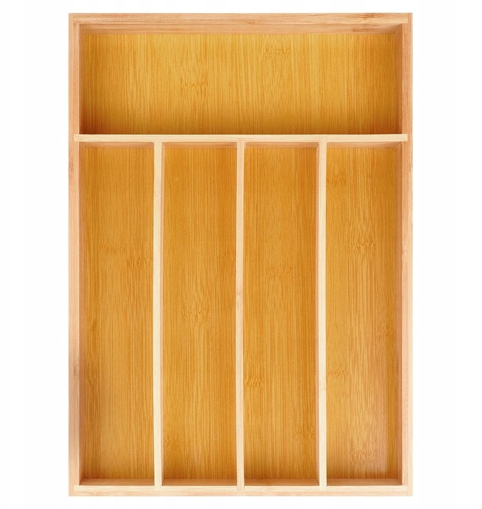 Bambukinis stalo įrankių dėklas Vilde 35x25 cm
