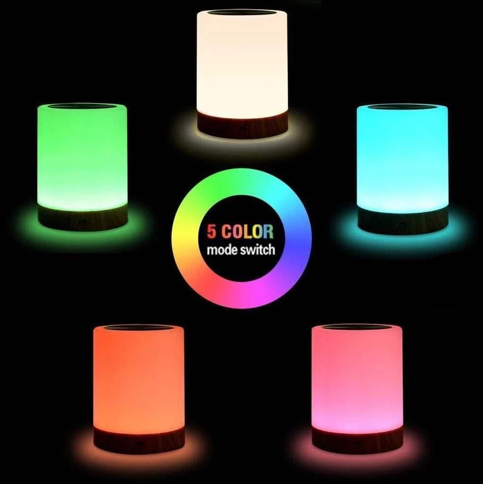 Techly Lampka led rgb touch