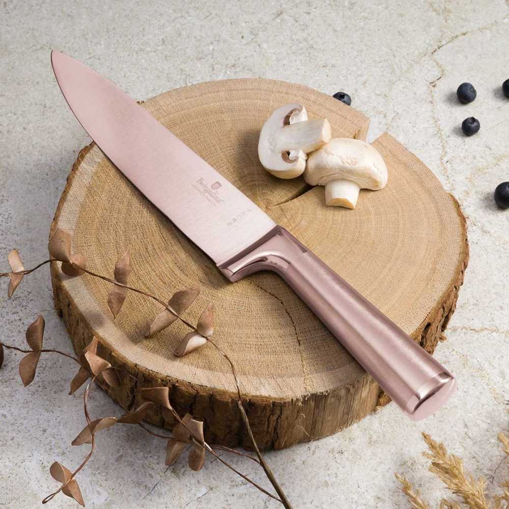 Berlinger Haus STALOWY NÓŻ SZEFA KUCHNI BERLINGER HAUS 22cm BH-2934 ROSE GOLD
