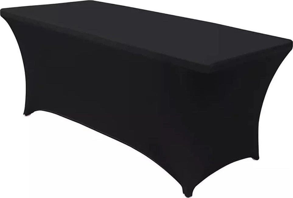 GreenBlue GB372 elastinga staltiesė maitinimo stalo užvalkalas Juodas, 180x75x74cm, elastanas