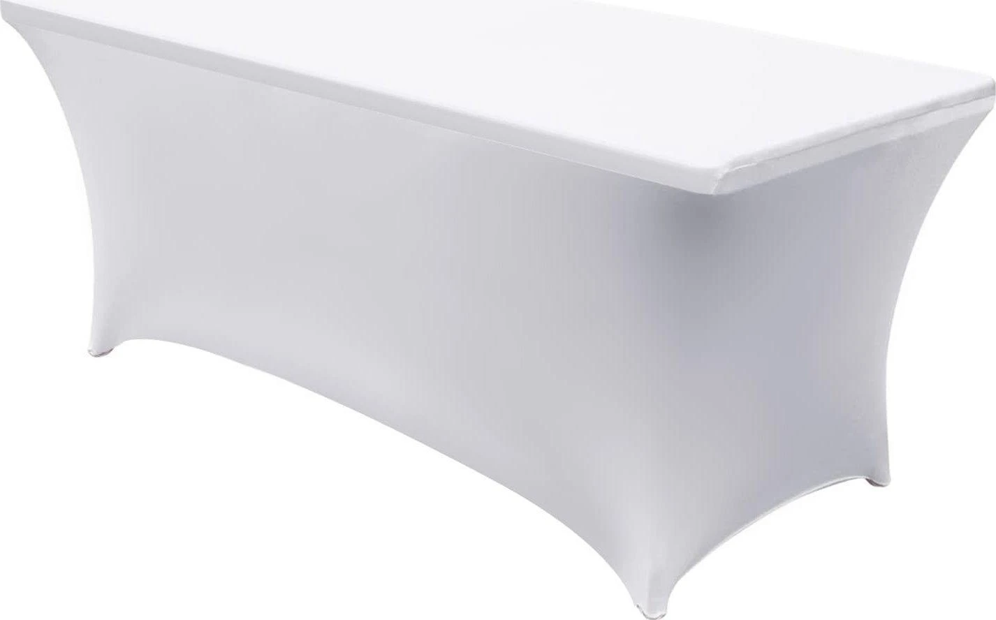 GreenBlue GB371 elastinga staltiesė maitinimo stalo užvalkalas Baltas, 180x75x74cm, elastanas