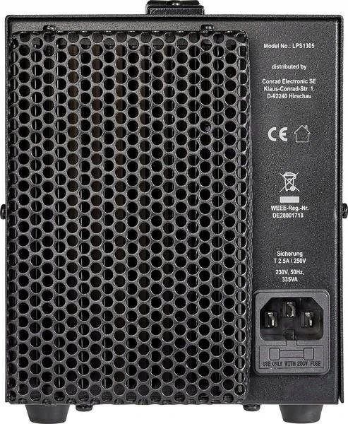 „Stamos Germany“ maitinimo šaltinis VOLTCRAFT LPS1305 reguliuojamas laboratorinis maitinimo šaltinis, 0–30 V/DC, 0–5 A, 150 W, išėjimų skaičius 1 x 1380494