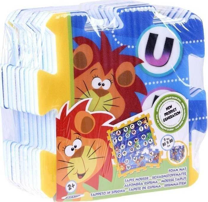 Stamp Minkšta dėlionė Raidės