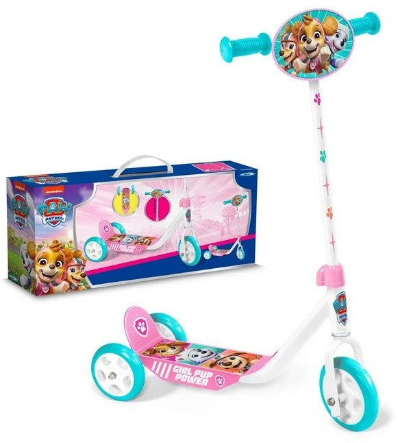 Stamp 3 ratų paspirtukas vaikams 20 kg Paw Patrol Rožinis SP0854