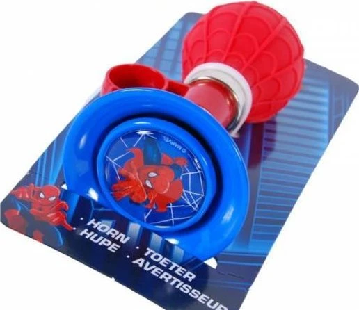 Stamp SPIDERMAN TRĄBKA ROWERU ROWEROWA DZWONEK KLAKSON