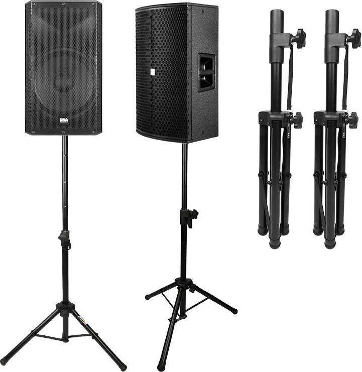 PIECES sTAND4ME BOX 115 SET garsiakalbių stovų rinkinys iš 2 dalių