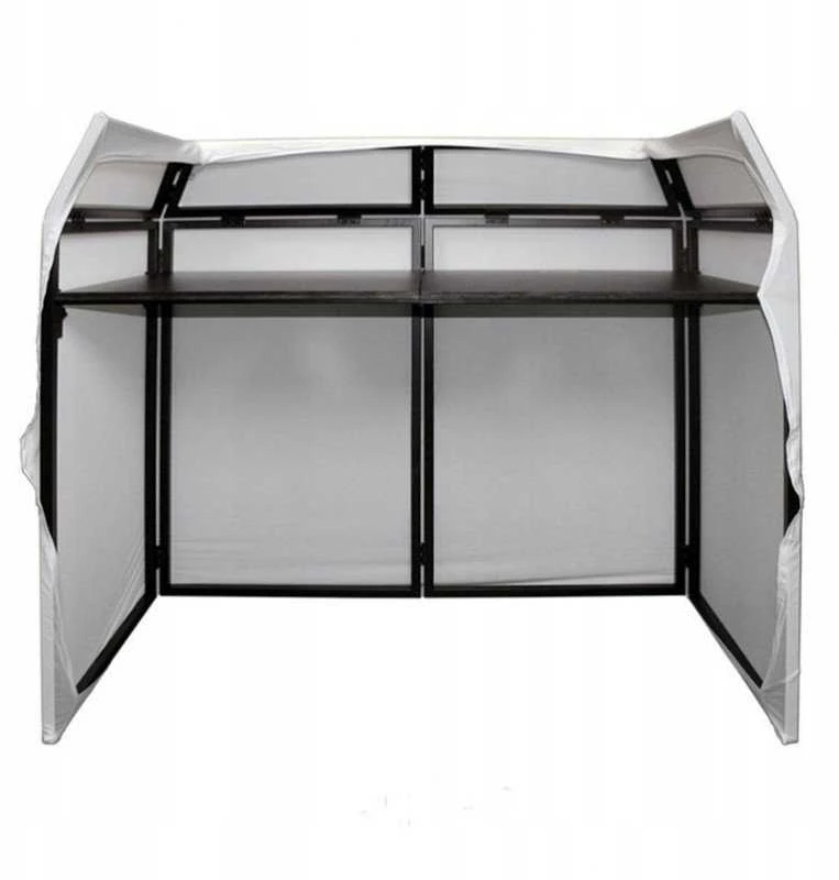 DJ stalas Stand4Me DJ screen pro MKII BL/WH