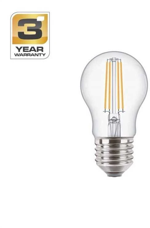 LED lemputė STANDART, P45, E27, 4,3 W, 470 lm, 2700 K