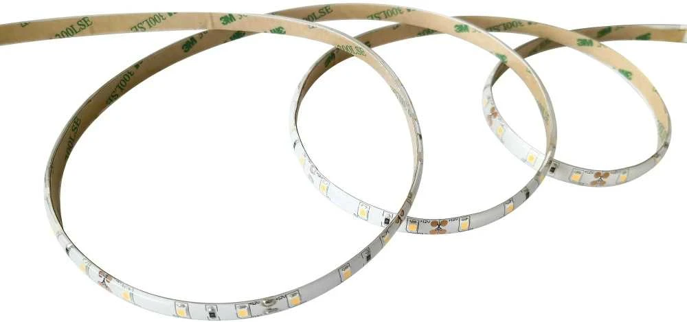 Standart LED juosta WW, SMD2835, 4.8 W/m, 2700 lm, 5 m, IP20, 12V