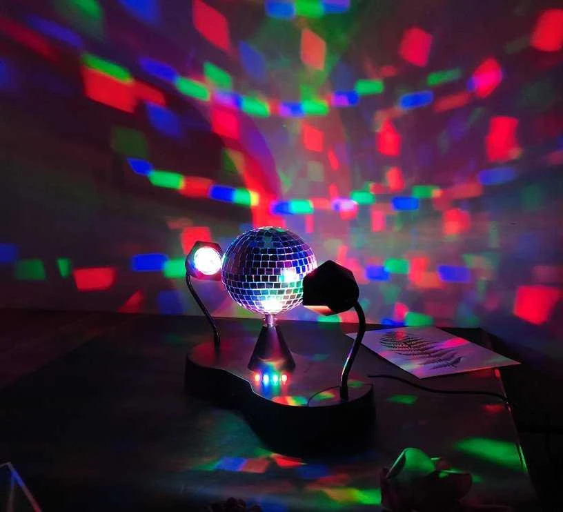 Lubinis šviestuvas Standart ŠVIEST DISCO 1.29W RUTULYS RGB IP20