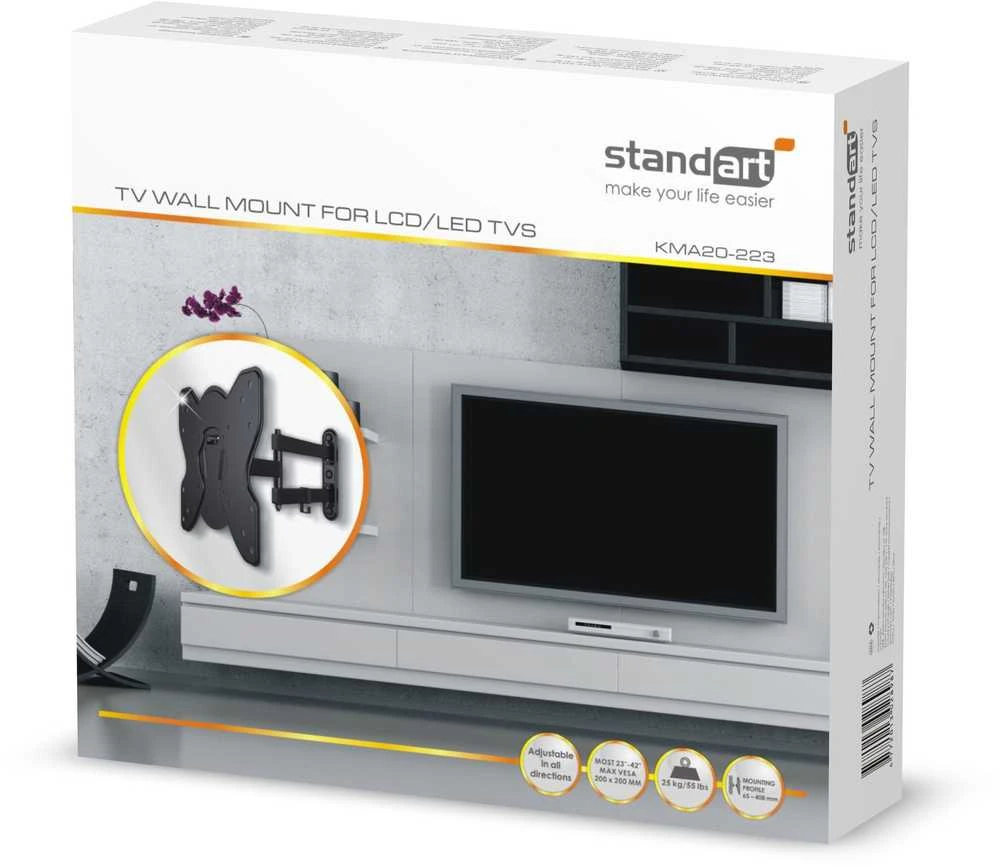 Televizoriaus laikiklis Standart KMA20-223, 23 - 42 in