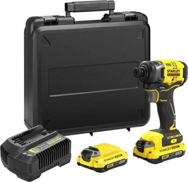 STANLEY SMŪGINIS SUKTUVAS V20 SFMCF810D2K 170Nm 2×2,0Ah