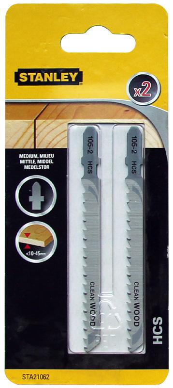 Stanley Brzeszcz. Pjūklo diskas t hcs 100/75 žingsnis 4.0 <60 mm medienai, PVC