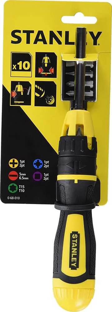 Stanley Multibit atsuktuvas su antgaliais