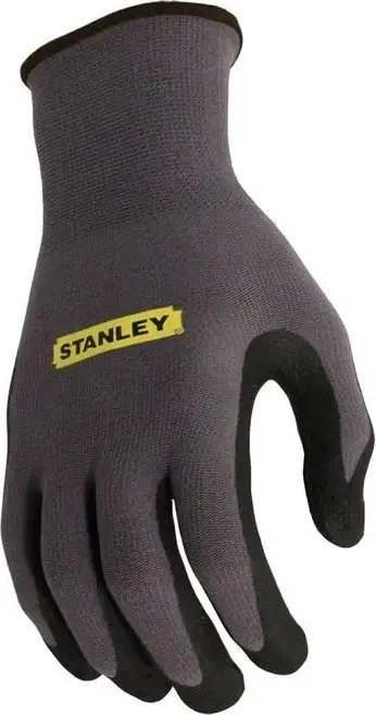 Darbo Pirštinės - STANLEY SY510L Dydis L (9), Juodos/Pilkos