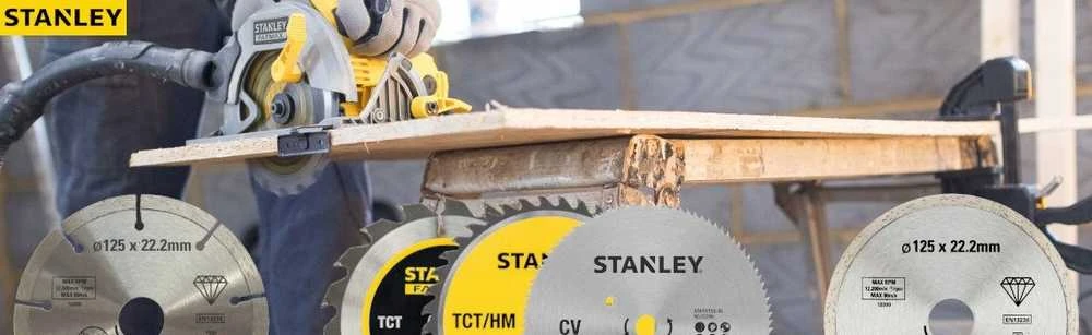 Stanley nerūdijančio plieno pjovimo diskas 125 x 22,2 mm, storis 1,0 mm (STA32607-QZ)