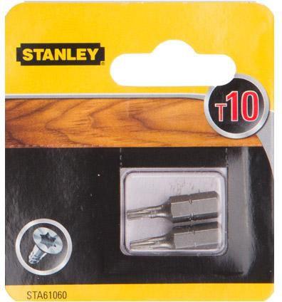 Stanley Koncówki Atsuktuvo antgaliai - torx t10/25 (2 vnt.)