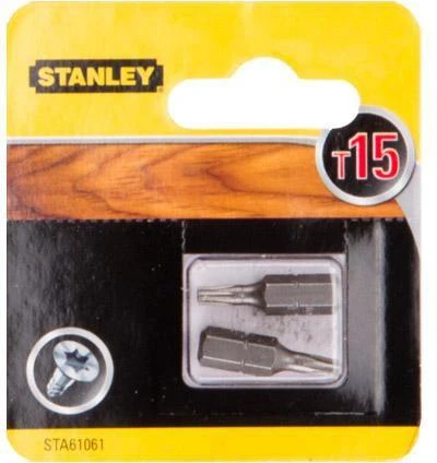 STANLEY KOŃCÓWKA TORX T15 x 25mm /2vnt..