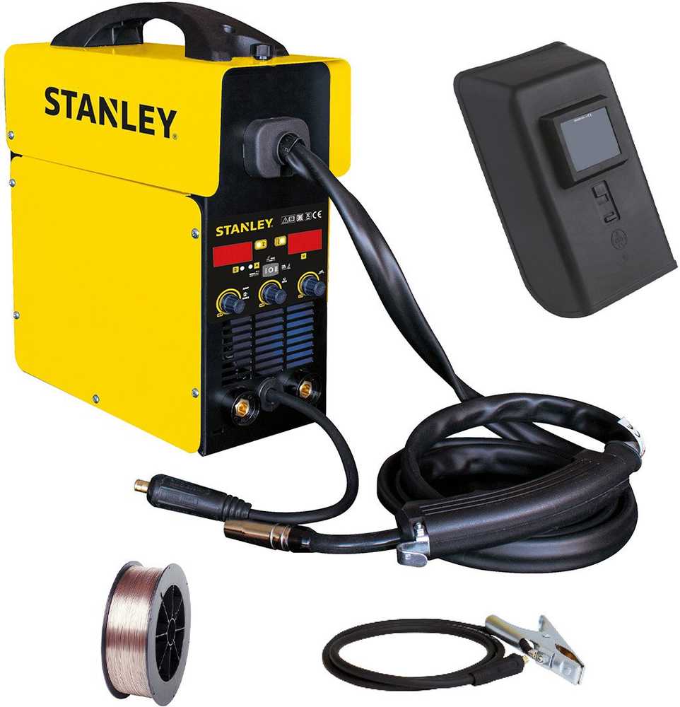 Stanley Inwerterowa spawarka mig/mag 160 a, no gas MIG-160