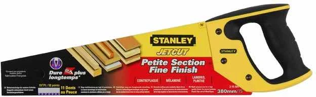 Rankinis pjūklas Stanley Dynagrip Jet-Cut; 380 mm medienai