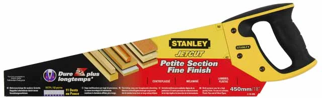 Rankinis pjūklas Stanley Dynagrip Jet-Cut; 450 mm medienai