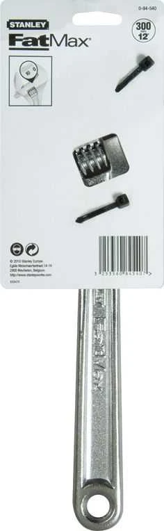 Reguliuojamas veržliaraktis Stanley FatMax 0-84-540; 300 mm