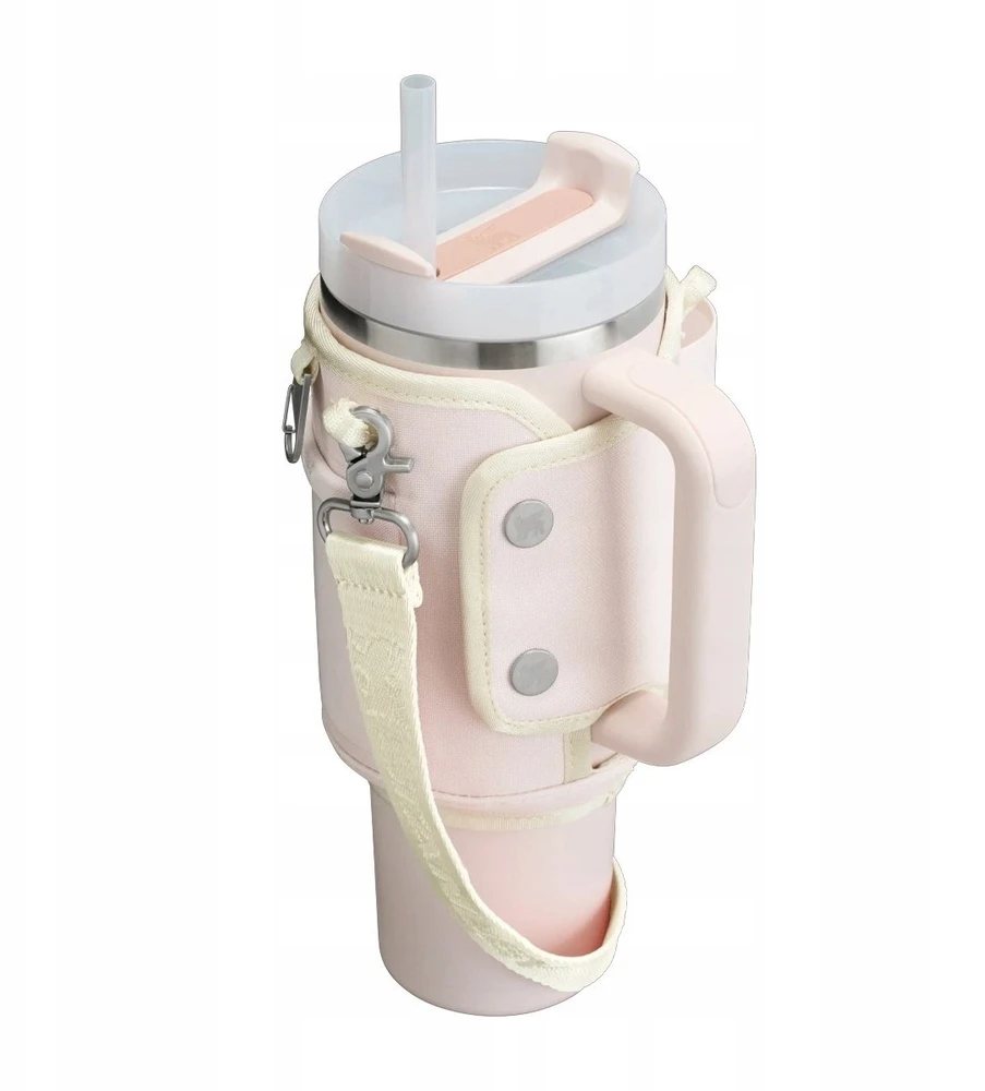 Gertuvės krepšys su kišenėmis Stanley All-Day Quencher Carry-All 0,89 L - rožinio kvarco spalvos