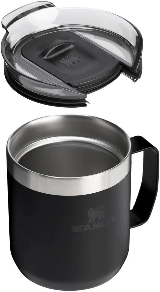 Stanley „Everyday Camp“ termo puodelis, 350 ml, juodas 2.0