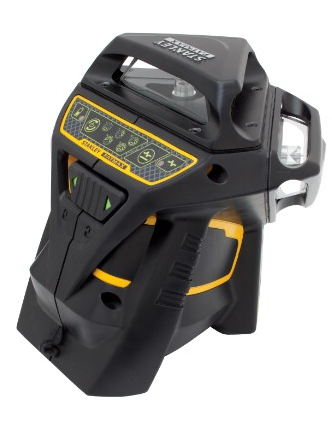 STANLEY LASER LINIOWY 360 FATMAX X3 Žalias Li-ION 35m......