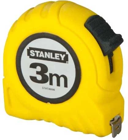 STANLEY MIARA ZWIJANA 3m PLASTIKOWY KORPUS, KARTA 1-30-487