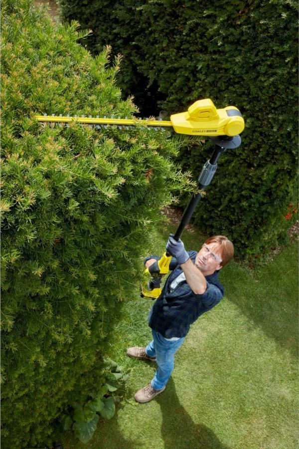 Teleskopinės gyvatvorių žirklės Stanley 18V FATMAX® V20, 45 cm | SFMCPH845B-XJ (be akumuliatoriaus ir pakrovėjo)