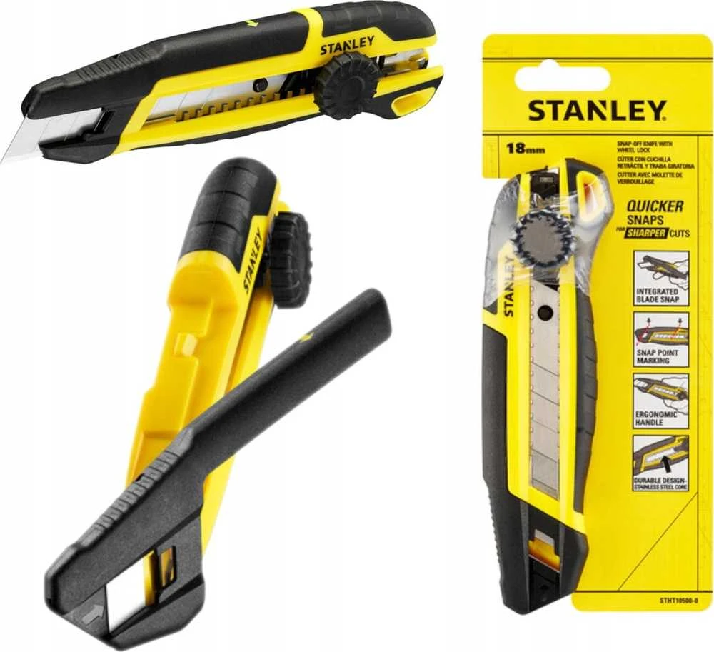 STANLEY PEILIS 18mm SU NULAUŽIAMŲ GELEŽČIŲ SISTEMA, FIKSAVIMO RATUKAS………….