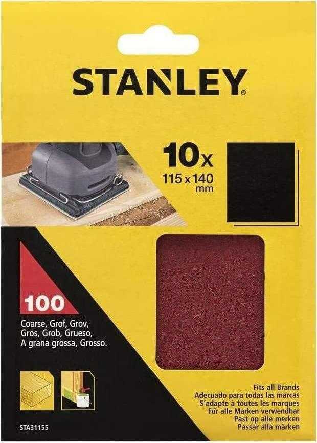 Stanley STA.PAPIER ŚCIERNY 115x140mm P100 /1szt.